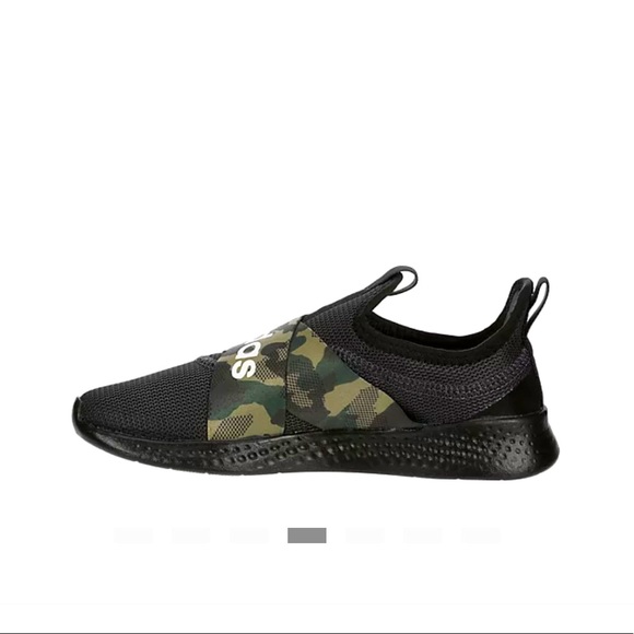 NEW ADIDAS WOMENS PureMotion Adapt Sneaker 👟👟 CAMO SlipOn entry in box - Picture 3 of 8